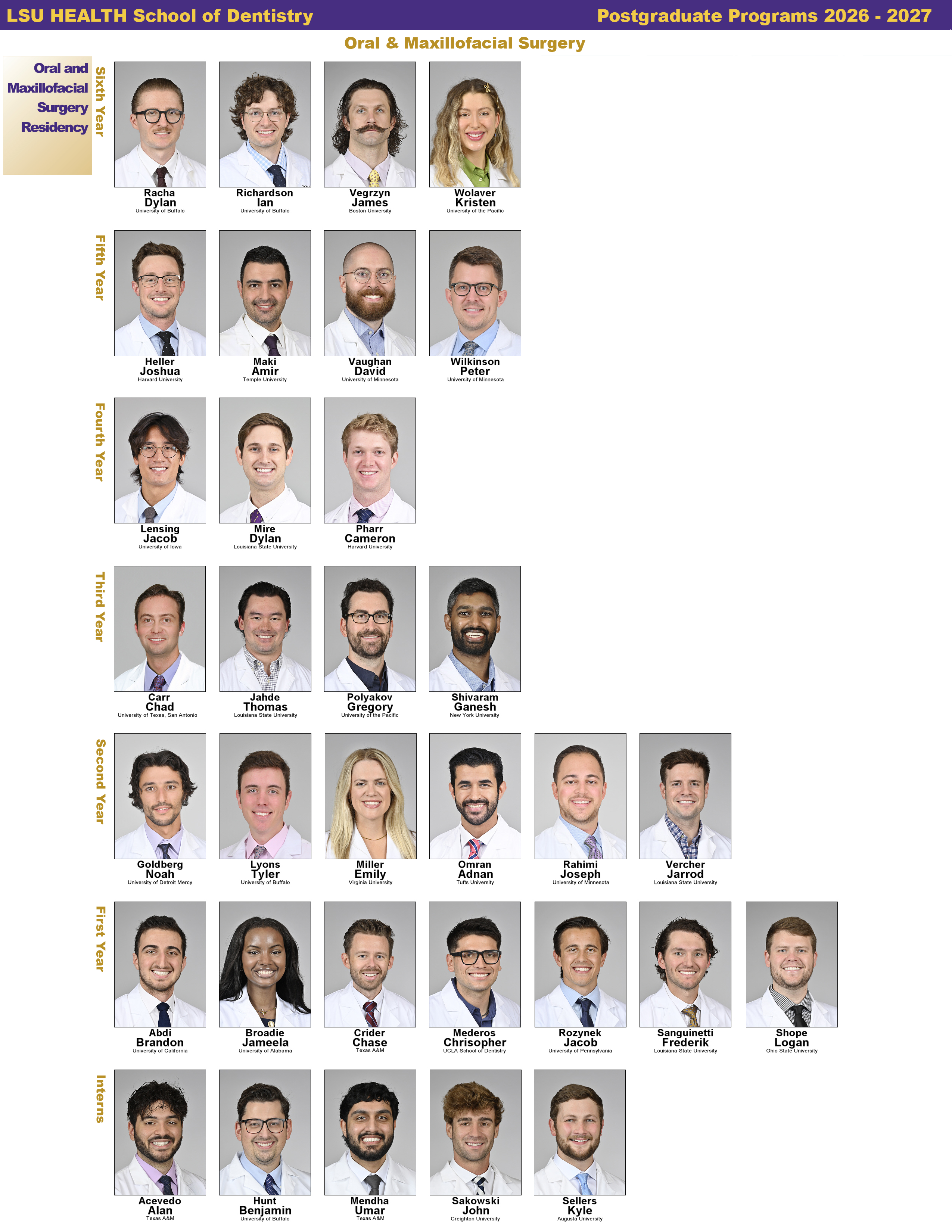 OMFS resident photos